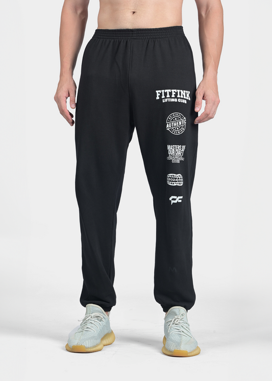 POWER SWEATPANTS - BLACK