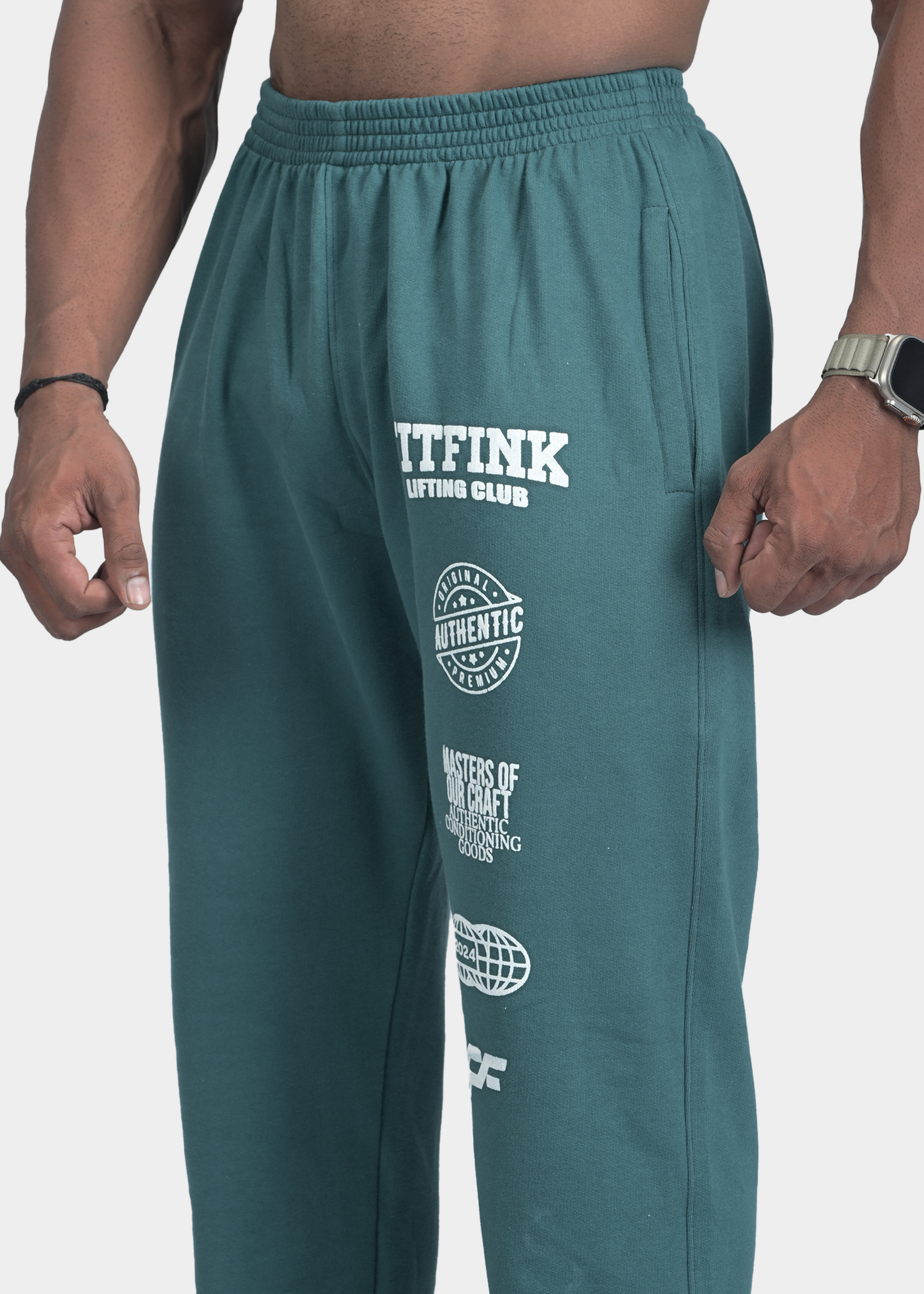 POWER SWEATPANTS - GREEN