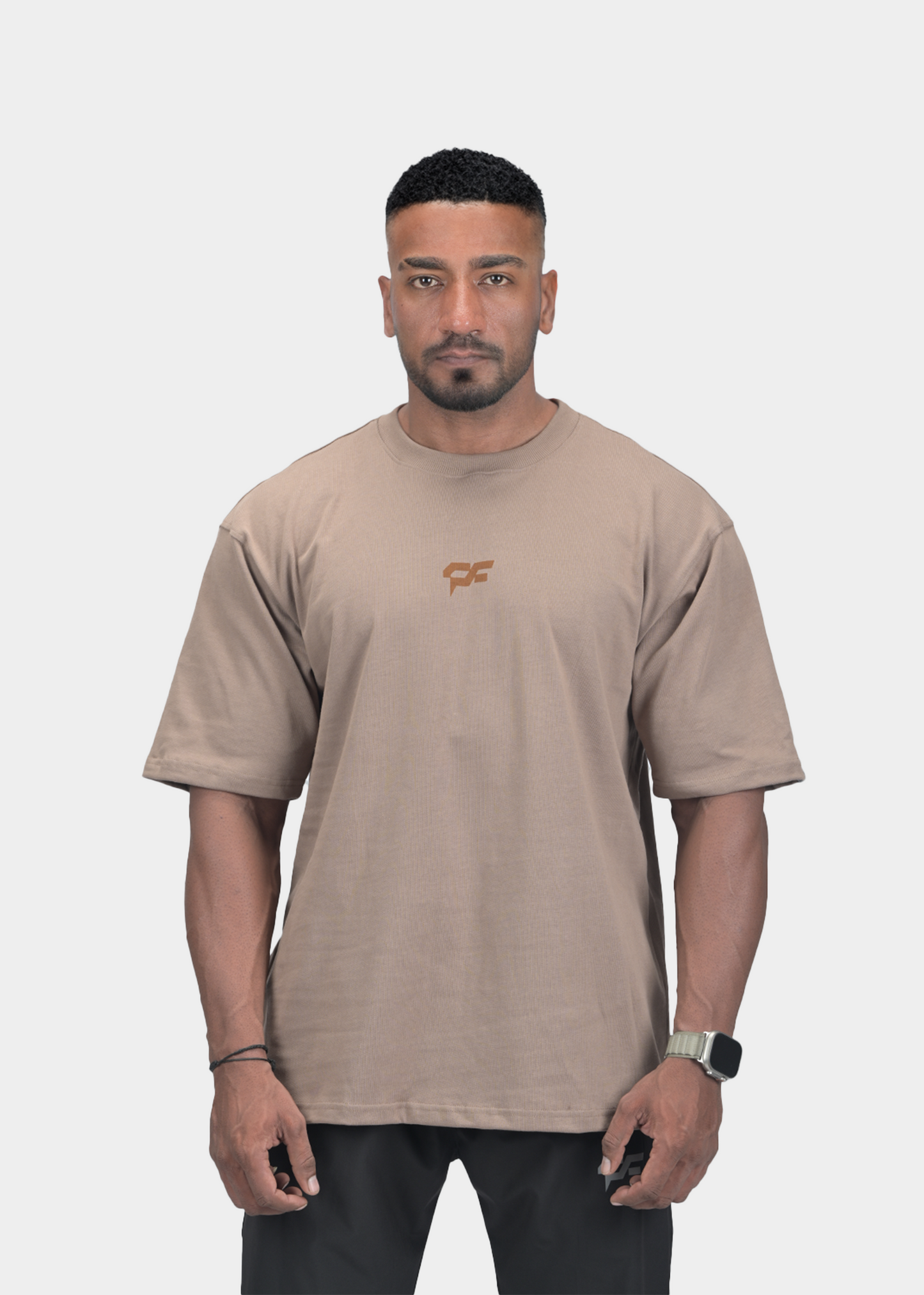 POWER T-SHIRT - BROWN