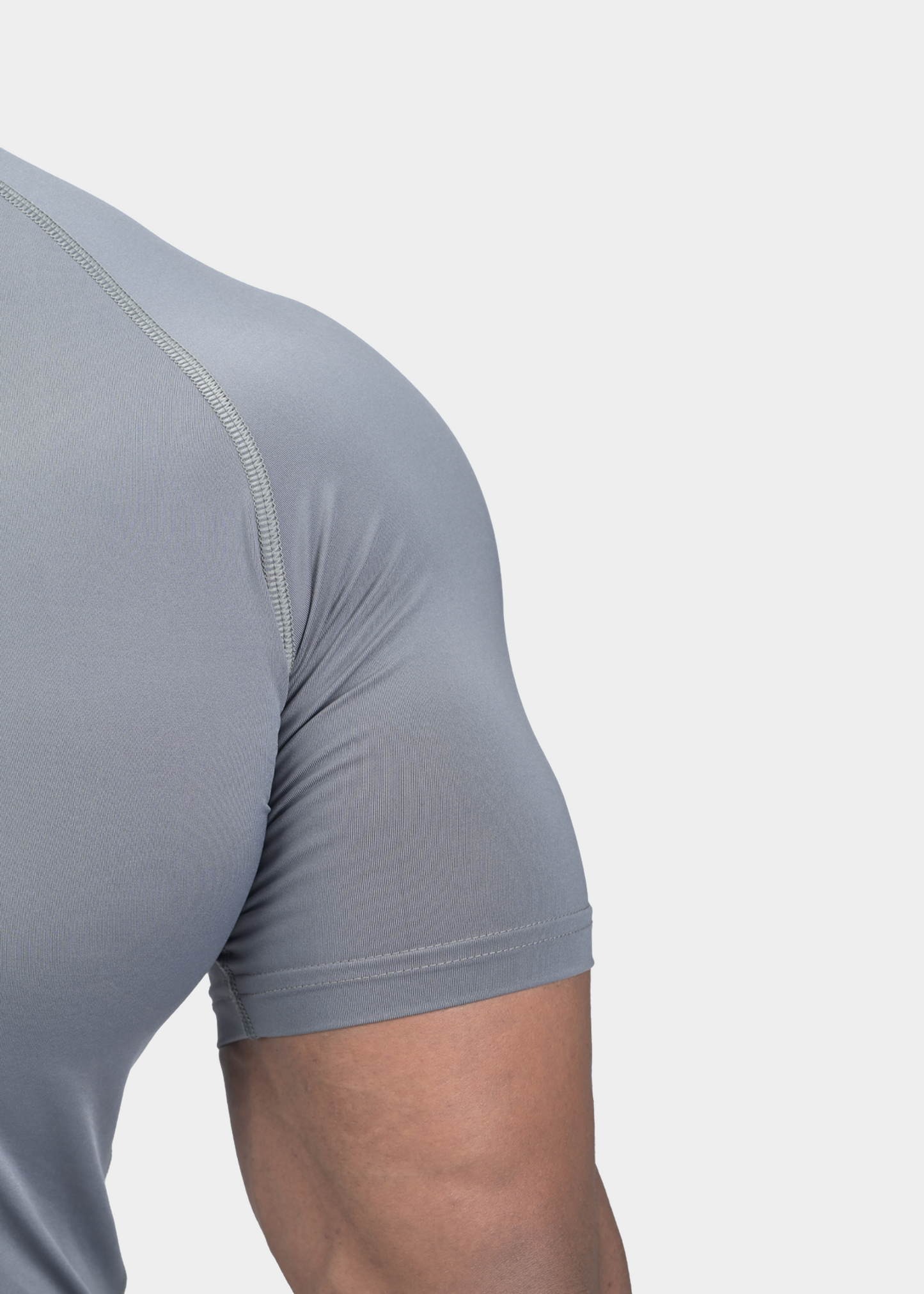 SHORT SLEEVE COMPRESSION - DARK GREY