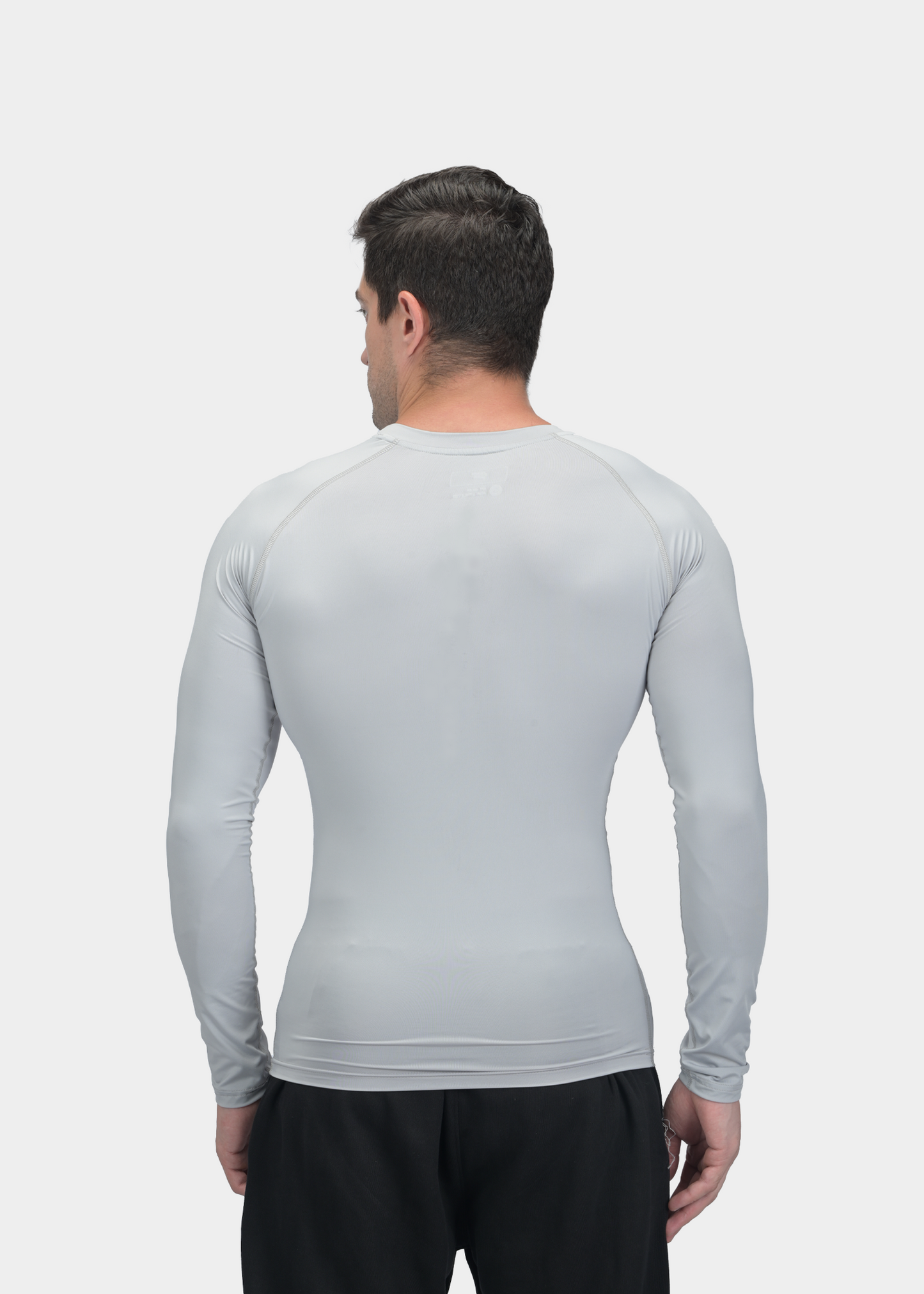 LONG SLEEVE COMPRESSION - LIGHT GREY