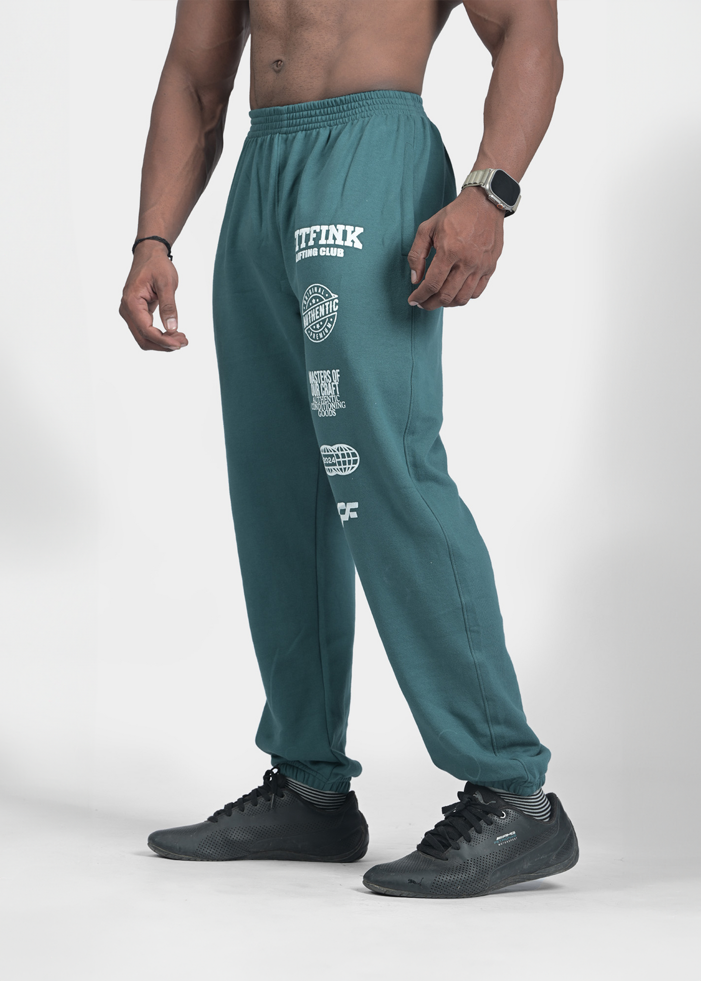 POWER SWEATPANTS - GREEN