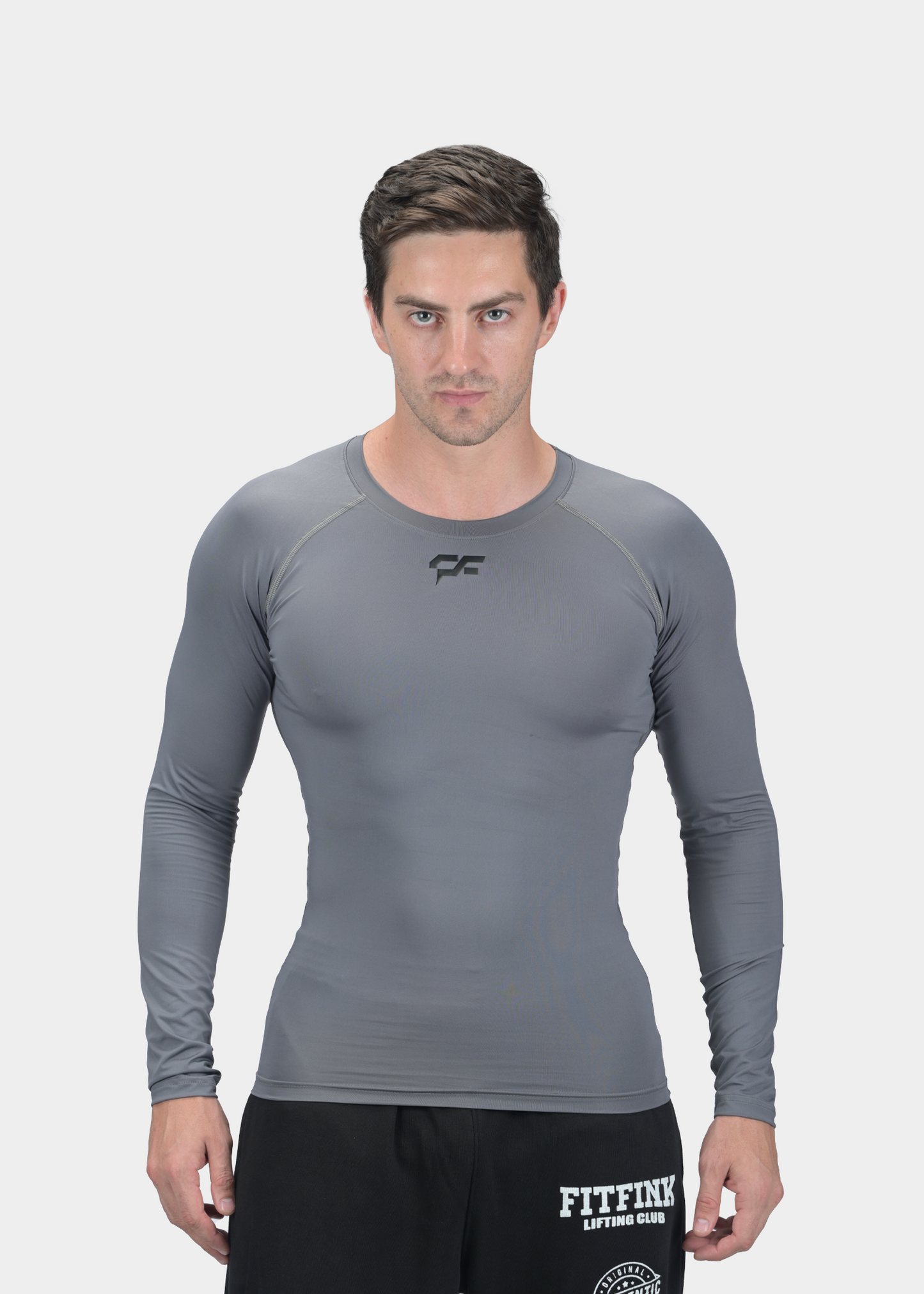 LONG SLEEVE COMPRESSION - DARK GREY